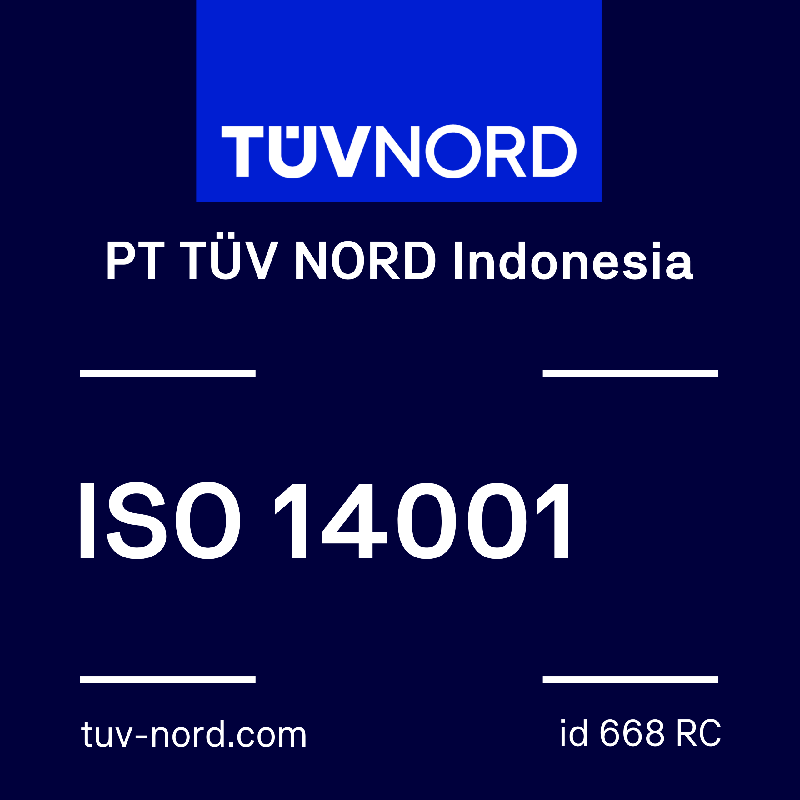 Logo ISO 14001 Sung Shim International